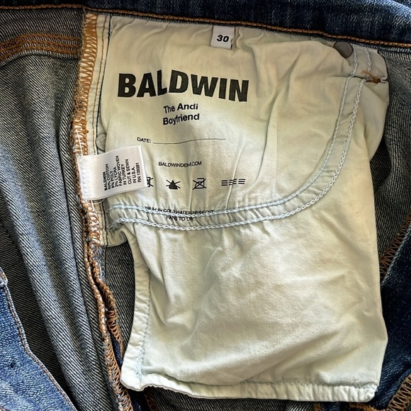 Baldwin Denim The Andi Boyfriend Size 30 - Picture 11 of 16